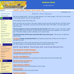 Woodlands ScienceZone - Games and Activities Earth and Space
