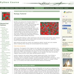 Python Course: Introduction into NumPy