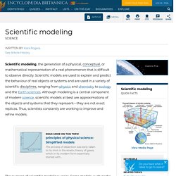 Scientific modeling