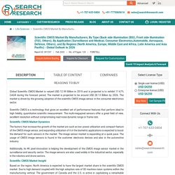 Scientific CMOS Market Outlook to 2026 - Search4Research