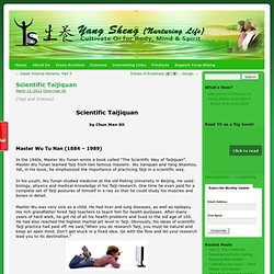 Scientific Taijiquan