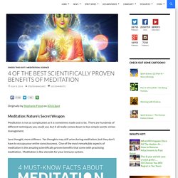 4 Of The Best Scientifically Proven Benefits Of Meditation