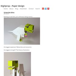 Digitprop – Papercraft and Stuff