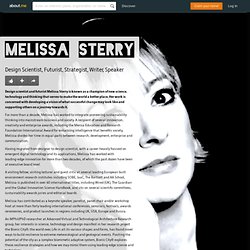 Melissa Sterry - Design Scientist, Futurist, Strategist, Writer, Speaker