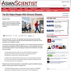 Tai Chi Helps People With Chronic Disease