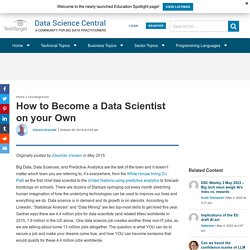 How to Become a Data Scientist for Free