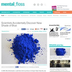 Scientists Accidentally Discover New Shade of Blue