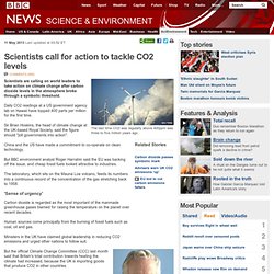 Scientists call for action to tackle CO2 levels