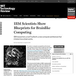 IBM Scientists Show Blueprints for Brainlike Computing