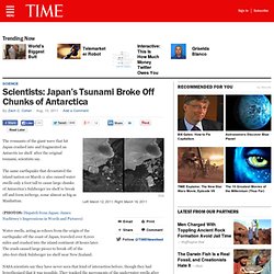 Scientists: Japan’s Tsunami Broke Off Chunks of Antarctica