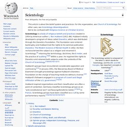Scientology - Wikipedia