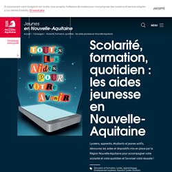 Aides rentrée scolaire 2020 - Jeunes Nouvelle-Aquitaine