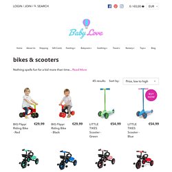 Bikes & Scooters - Balance Bikes & Ride on Toys for Toddlers Ireland – Babylove.ie