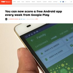 You can now score a free Android app every week from Google Play