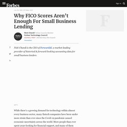 Why FICO Scores Aren’t Enough For Small Business Lending