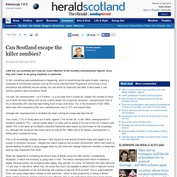Can Scotland escape the killer zombies?