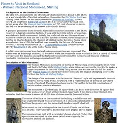 Places to Visit in Scotland - Wallace Monument