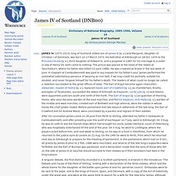 James IV of Scotland (DNB00)
