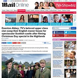 Downton Abbey: Crawley family head to the Scottish Highlands for Christmas Day special