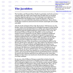 Scottish History - The Jacobites