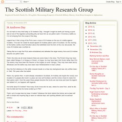 The Scottish Military Research Group: St Andrews Day