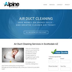 Scottsdale Air Duct Cleaning