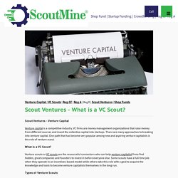What is a VC Scout? - Scoutmine
