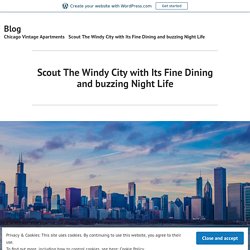 Scout The Windy City with Its Fine Dining and buzzing Night Life