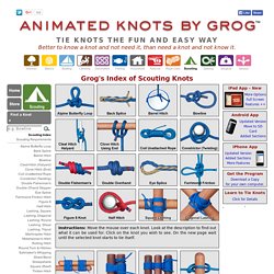 How to Tie Scouting Knots