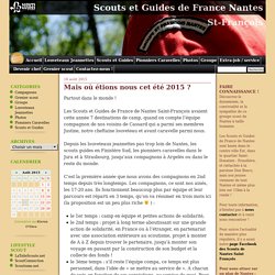 Scouts de Nantes Saint-François - Scouts et Guides de France