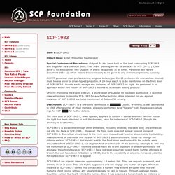 SCP-1983