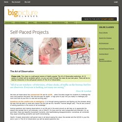 Big Picture Classes ... Online Education ... Scrapbooking, Photography, Journaling, Personal Wellbeing, and More!