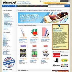Scrapbooking Supplies, Scrapbooks, Scrapbook Products, Scrapbooking