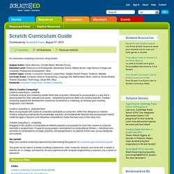 Scratch Curriculum Guide