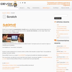 Scratch – Devoxx4Kids France