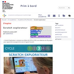 Scratch explorateur - Prim à bord