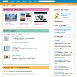 Scratch Help - Scratch Help