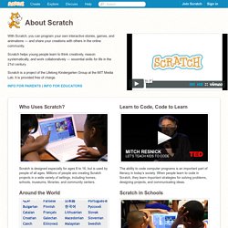 Aiuto di Scratch - About Scratch