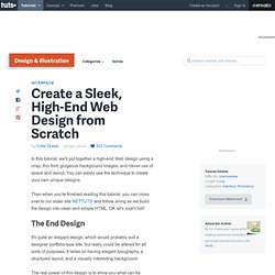 Create a Sleek, High-End Web Design from Scratch