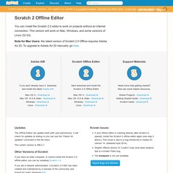 Scratch Offline Editor