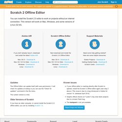 Scratch Offline Editor