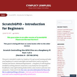 Scratch GPIO Version 2 – Introduction for Beginners