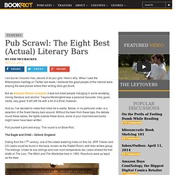BOOK RIOTPub Scrawl: The Eight Best (Actual) Literary Bars