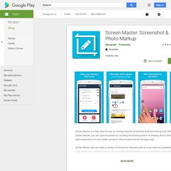 Screen Master: Screenshot & Photo Markup - Apps on Google Play