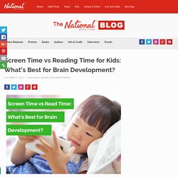 Screen Time vs Reading Time for Kids: What's Best for Brain Development?