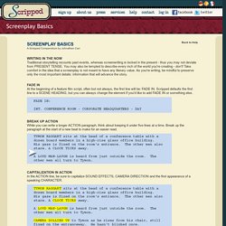 Screenplay Basics - Scripped - StumbleUpon