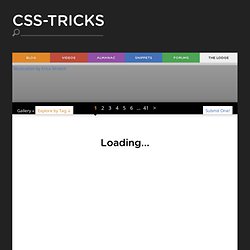 Screenshots - CSS-Tricks