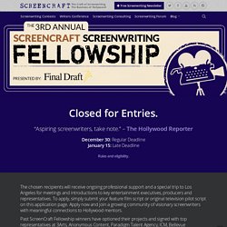 Screenwriting Fellowship