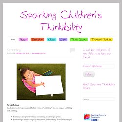 Sparking Children's Thinkibility