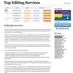 Scribendi.com review